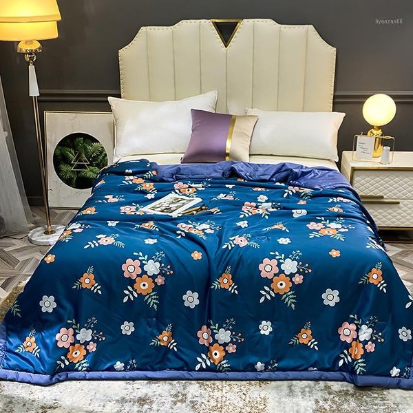 

washed silk summer quilt gift air conditioning quilt double cool summer1