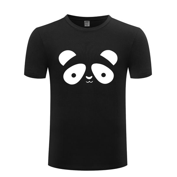 

cute panda creative men's t-shirt t shirt men 2018 new short sleeve o neck cotton casual tee sport hooded sweatshirt hoodie