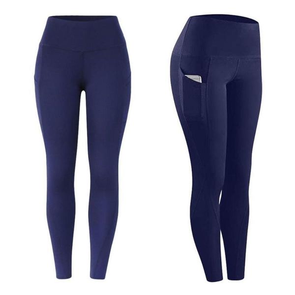 

leggings women workout out skinny ankle-length pants pocket leggings fitness sports running yoga athletic pants sportswear 2020, White;red