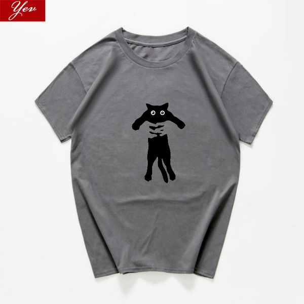 

cat funny t shirt men summer tshirt cool loose streetwear men t-shirt tee shirt homme clothes harajuku sport hooded sweatshirt hoodie