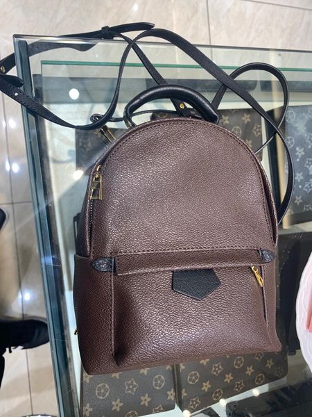

wholesale real leather backpack mini size for ladies for women