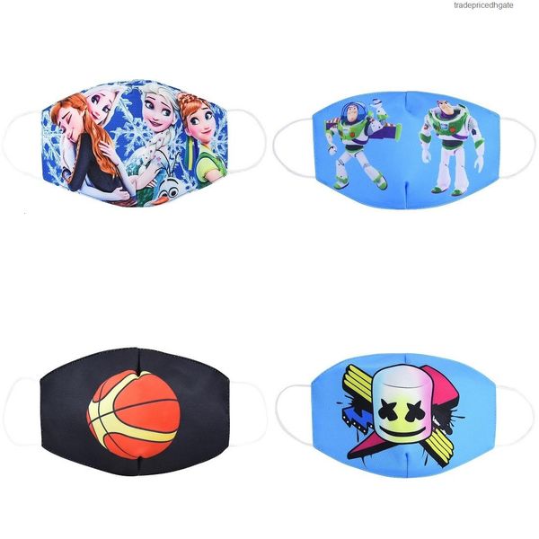 

dust children's smoke maske air purifying pm2.5 6pc carbon filter lay face maskswashable and reusable facemask