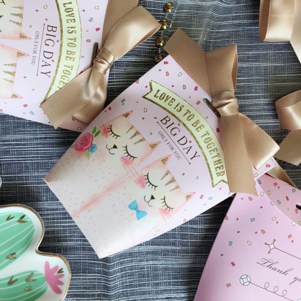 

gift wrap 10pcs candy box boxes sugar case wedding favors bags with ribbons for christmas party supplies1