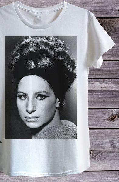 

barbra streisand t-shirt for men women or artist singer idol icon slim fit tee shirt sport hooded sweatshirt hoodie