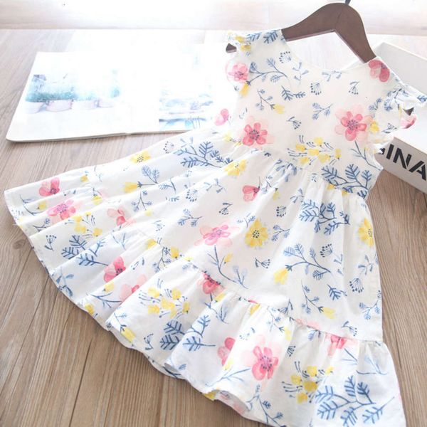 

girls' 332858 z 2-color ~ spring new flower animal print flying sve drs cs 95t3vgw2, Red;yellow