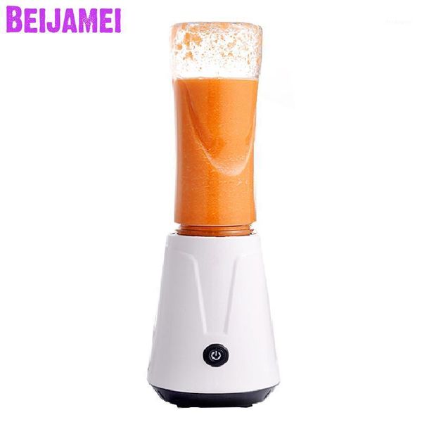 

blender beijamei 300w mini juicer electric fruit carrot lemon machine smoothie portable blender1