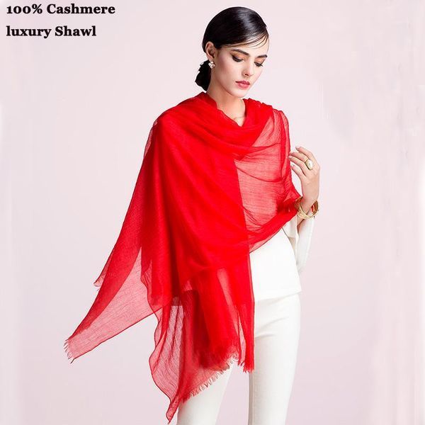 

100% cashmere scarf women fashion soft warm large long thin solid summer autumn winter beautiful scarf1, Blue;gray