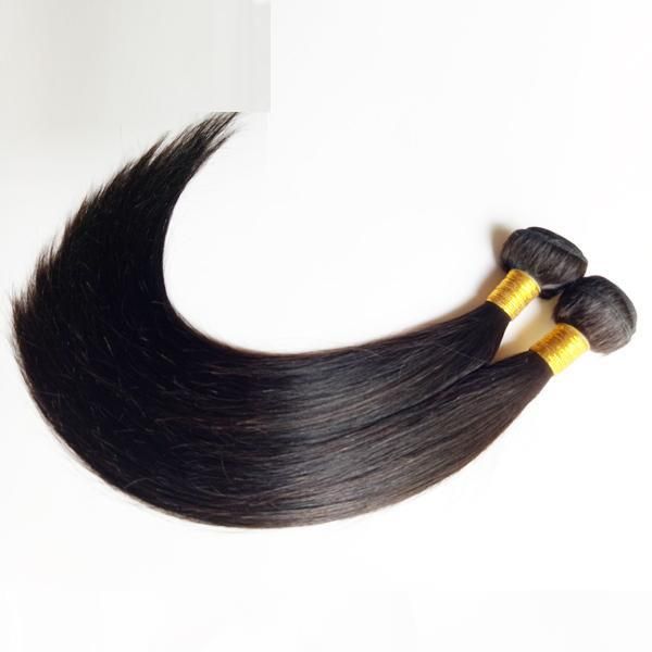 

brazilian malaysian human hair weave 3bundles natural color and black #1 #1b hair extensions unprocessed double weft remy hair