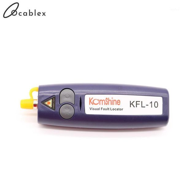 

fiber optic equipment 10mw mini handheld vfl optical cable tester fibra optica ftth break checker 12km range 650+10nm visual fault locator1