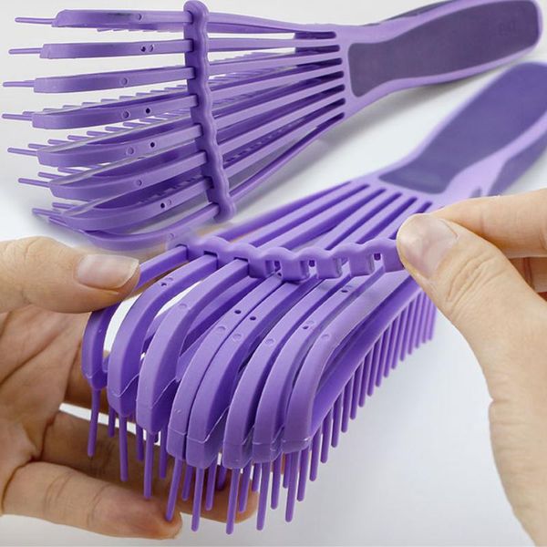 

dropshipping big normal size ocs detangling brush for curly hair scalp massage hairdressing styling tools q jllmln, Silver