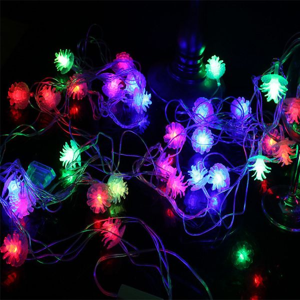 

holiday decorations christmas led lights string copper colorful lights flash outdoor waterproof string lights christmas