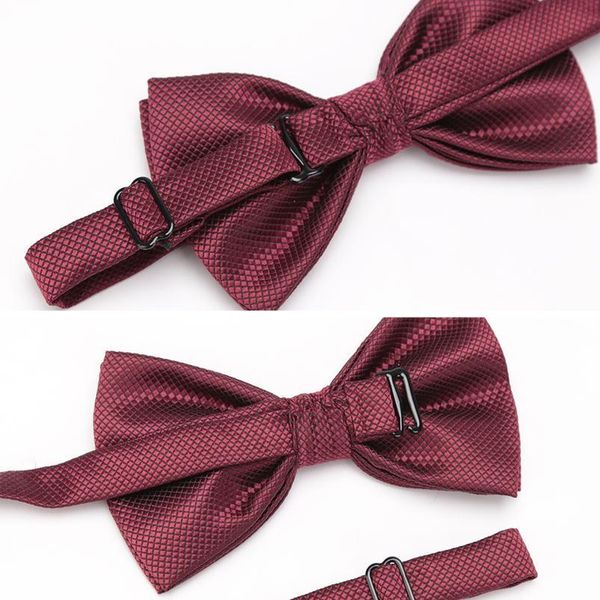 

xgvokh men ties fashion butterfly party wedding bow tie for boys girls candy solid color bowknot wholesale accessorie qylycd, Black;gray