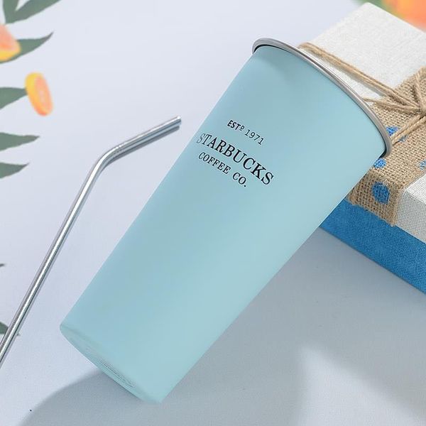 

20 new style roll-coffee cup with double layer 304 stainless steel stretch liner thermos mug gift customization milk tea cup