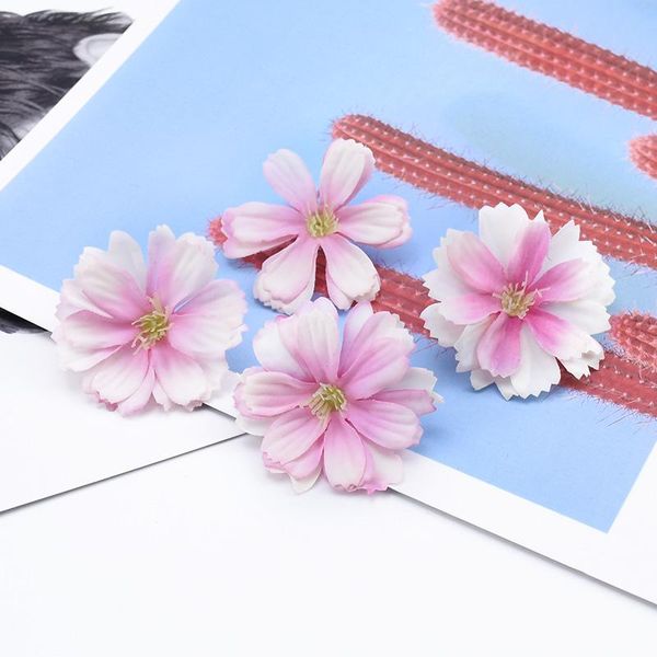 

50 100 silk gerbera decorative flowers a cap floristics scrapbooking home decor accessories wedding artificial flowers wmtcld comb2010
