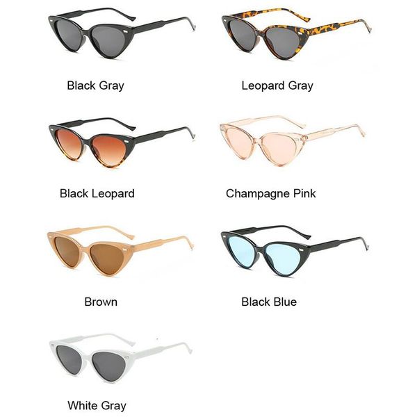 

новые прибытия мода cat eye солнцезащитные очки женщины марка дизайнер ретро женский вс очки женский óculos de sol feminino uv400 bbynft gar