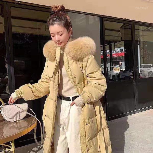 

women's vests [shopping mall off season down jacket women's seconds 229 yuan] 90 cloth white duck with natural wool mid-lengt1, Black;white