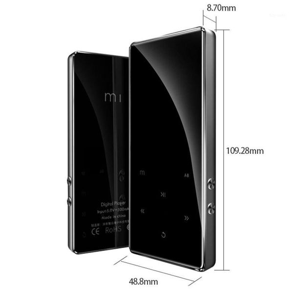 

hifi lossless mp3 player fm video recorder clock function 16gb sport tf expansion to 64g 1.8inch tft screen music player1