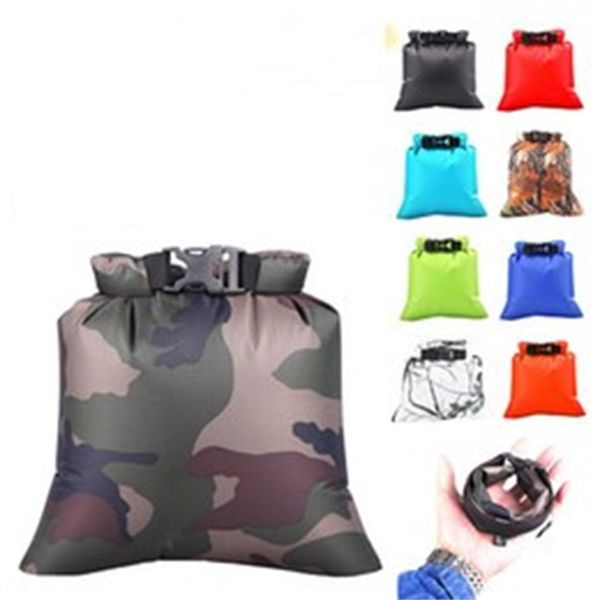 

camouflage solid color bags drift waterproof mobile phone storage package outdoors multi function bag moisture proof dry sport 6jya n2