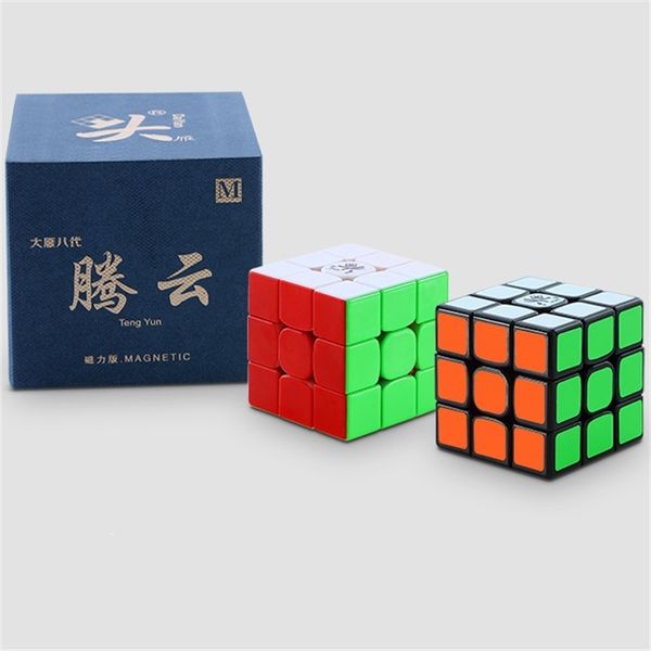 

original dayan tengyun m 3x3x3 magnetic cube professional dayan v8 3x3 magic speed cube puzzle educational toys for kid y200428