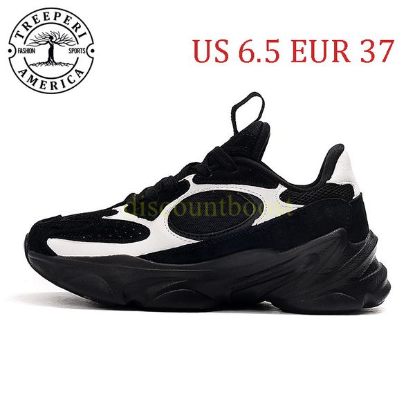 

new treeperi fashion chunky 5.0 black white running shoes us 6.5 eur 37 men women sneakers trainers