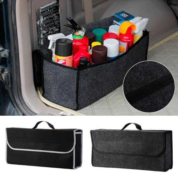 

universal car carpet boot felt storage bag car boot organiser tools breakdown travel tidy large heat preservation container bag