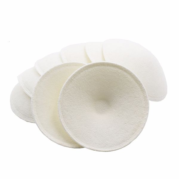 

nursing nursing pads waterproof washable maternity pads reusable for breastfeeding 8 pcs, White