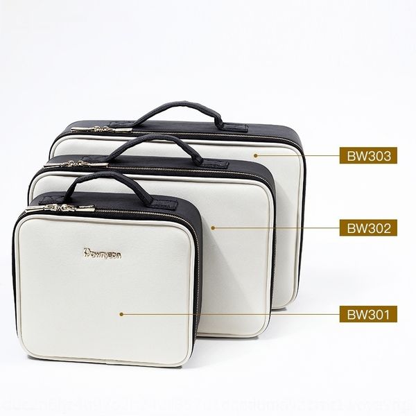 

aclza design storage multi-functional bagcosmetic bag cosmetic bagartist pu makeup odnpu box large capacity makeup bag storage box tool