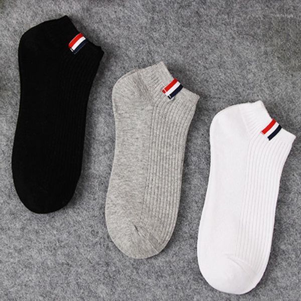 

fashion mens cotton socks lot short crew ankle low cut casual socks new 2020, Black