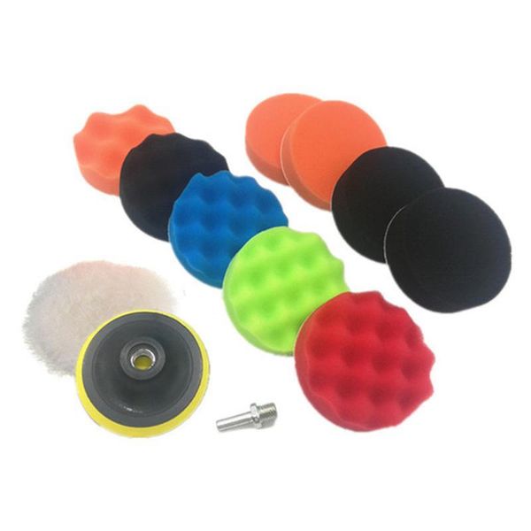 

3 4 5 6 7 inch car polishing waxing sponge wheel polishing disc 12pcs sponge polishing pad m14 car detailing tools car cleaning h wmtbpc