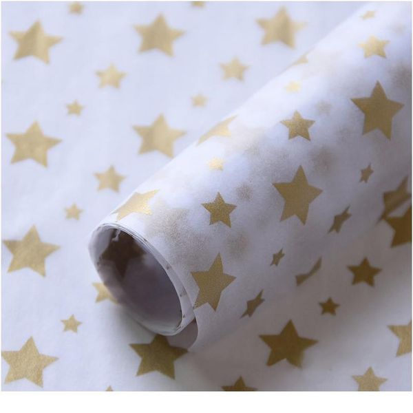 

20pcs christmas tissue paper flower 50*66cm gift packaging home decoration party wedding diy handmade gift packing bbyfcy