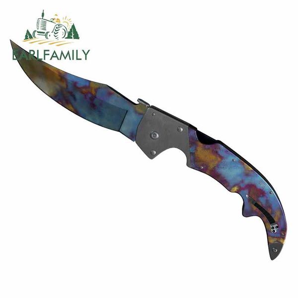 

расколым 13 см х 12,8 см для csge care falchion нож чехол закаленные наклейки автомобиля личность креативное царапина доказательство jdm dec