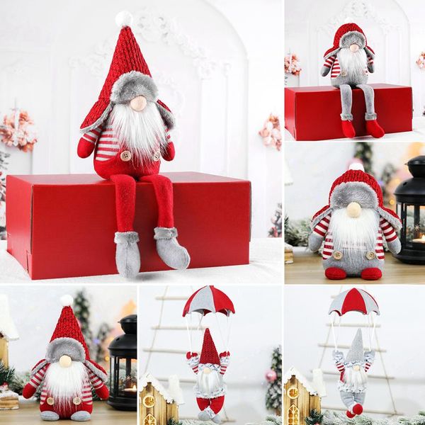 

fengrise christmas gnomes elf doll merry christmas decor for home table 2020 navidad christmas ornaments xmas gift new year 2021 qyluom