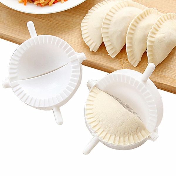 

xunzhe 2 шт набор клецки формы пластиковые 7.5cm клецки maker wraper тесто cutter пирог равиоли клецки mold кухонные принадлежности bbylmy