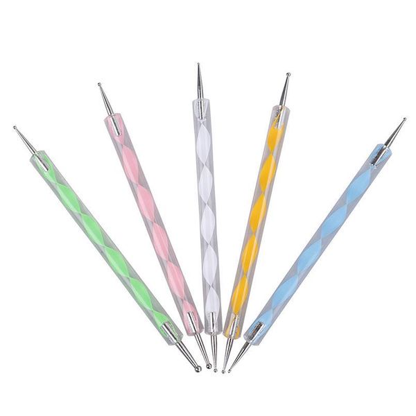 

diy 5x 2 way pottery clay ball styluses tools polymer clay sculpture tool nail art tools sile color shapers dott jllzdr