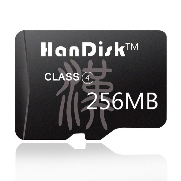 

handisk mini sd card 256mb micro sd tf card real capacity small storage for company 3 year warranty