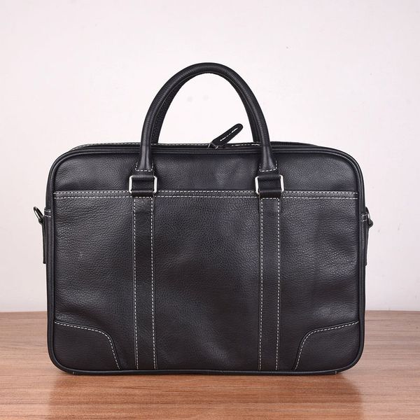 

hbp aetoo men's leather cross section briefcase first layer leather casual business handbag computer bag shoulder travel men's bag