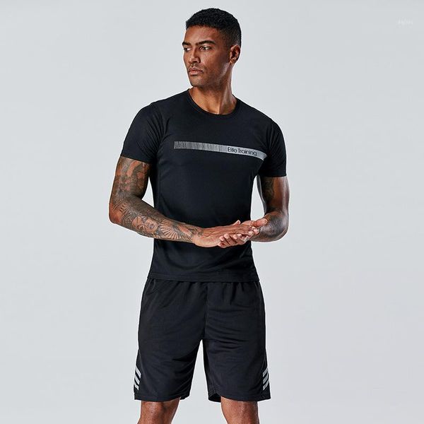 

new sports fitness short-sleeved t-shirt thin breathable outdoor running clothes baseball shirt softball shirt1, Black;blue