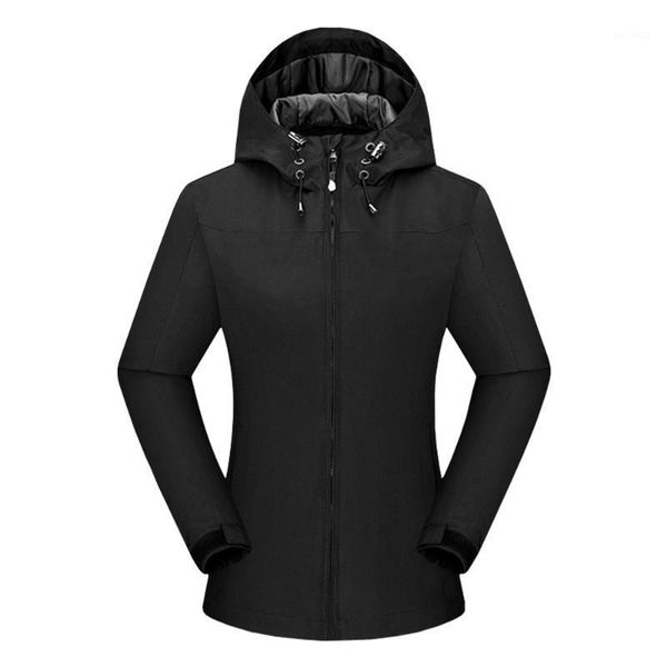 

outdoor jackets&hoodies women mountain waterproof shell jacket ski windproof winter warm for camping hiking skiing1, Blue;black