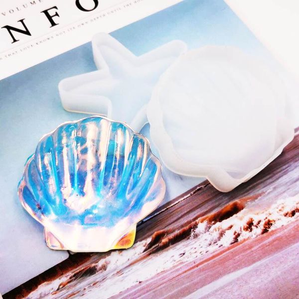 

qiaoqiao diy 1шт shell star силикон форма прессформы торт diy шоколад выпечка utensil торт украшение штукатурка плесень sqclmi dh_seller2010, Black