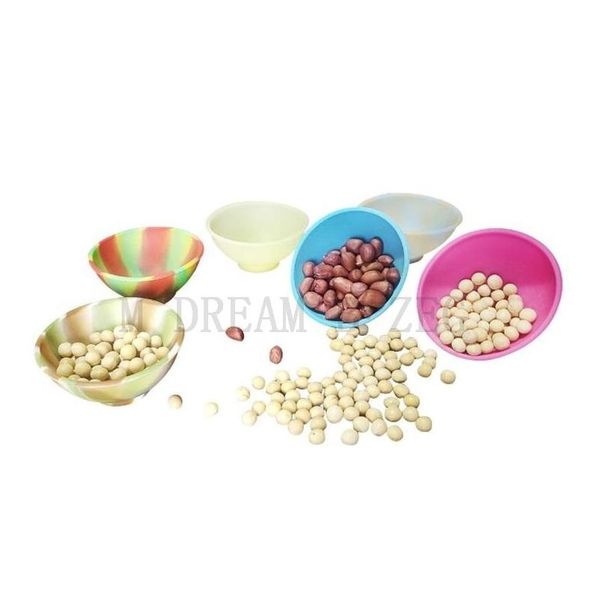 

19 colors sile mini seasoning bowl multifunctional serve bowl pinch bowl for concentrate butane slick oil sqcuko pets2010