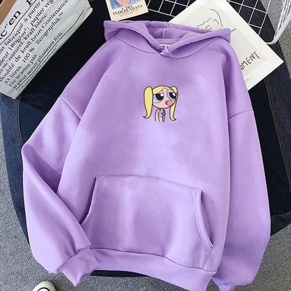 

женщины мультфильм печать толстовка толстовки harajuku сыпучего корейская женщина толстовка зима kawaii плюс размер женщина пуловеры, Black