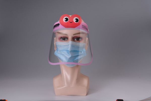

face cycling cartoon isolation cute full caps masks mask cycling anti-fogus ship pet kids protective face shield mask visor protection
