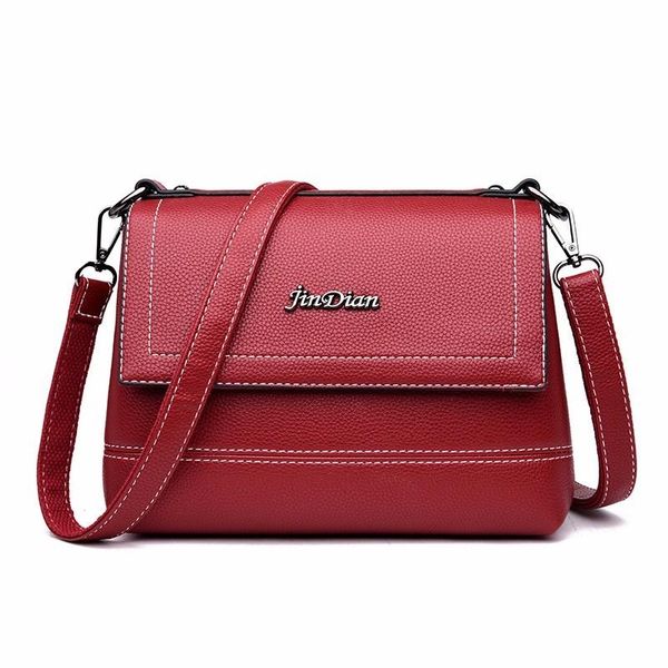 

2020 female messenger bags sac a main small soft leather shoulder bag luxury design women flap bag for girl women handbag brand