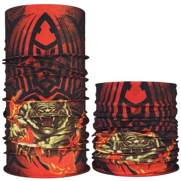 

headband outdoor sports cycling headwear magic scarf mask neck cover windproof sunscreen seamless multifunction ljjp62