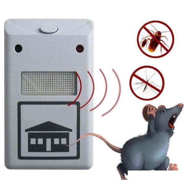 

electronic pest repeller pest repelling aid ultrasonic / electromagnetic anti mosquito mouse insect co qylupc mj_bag