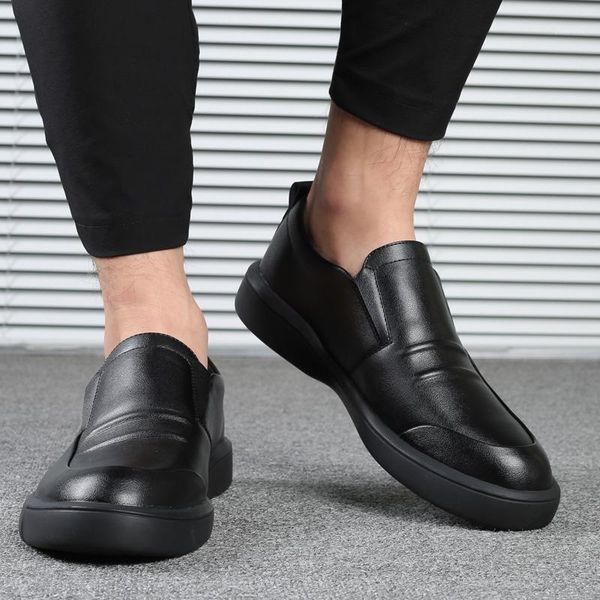 

black man dress shoe mens oxford shoes for men genuine leather formal shoes wedding business men office zapatos italianos1
