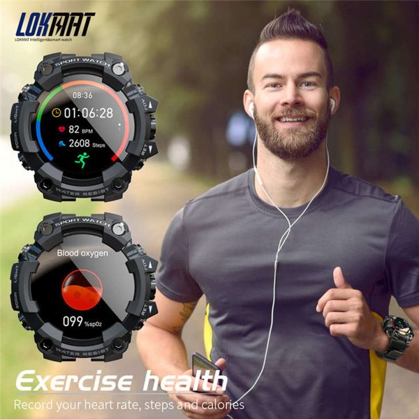 

attack bluetooth exercise watch heart rate prsure blood oxygen multi mode step
