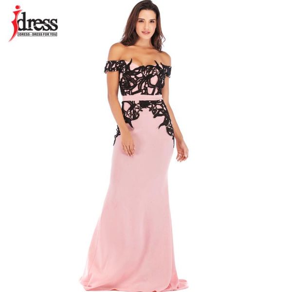 

idress vestido ladies long dresses elegant pink black lace knited summer maxi dress robe femme ete 2020 long slim dresses, White;black