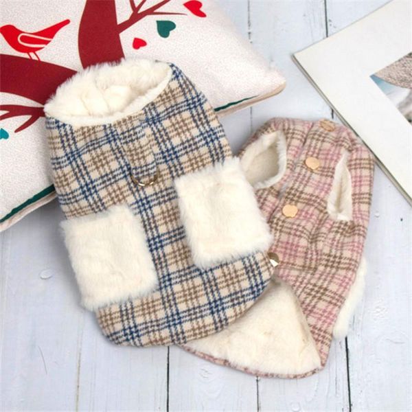 

dog apparel cat chihuahua puppy yorkshire terrier clothes winter small coat jacket harness vest pomeranian poodle schnauzer clothing1