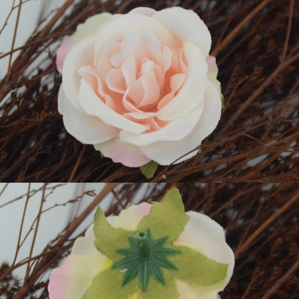

10pcs/lot mini artificial flowers silk roses heads for wedding decoration party fake scrapbooking floral wreath home acc jllfgc